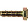 Dorman Grade 8, 1/2"-13 Hex Head Cap Screw, Zinc Yellow Steel, 1 in L 962-610D